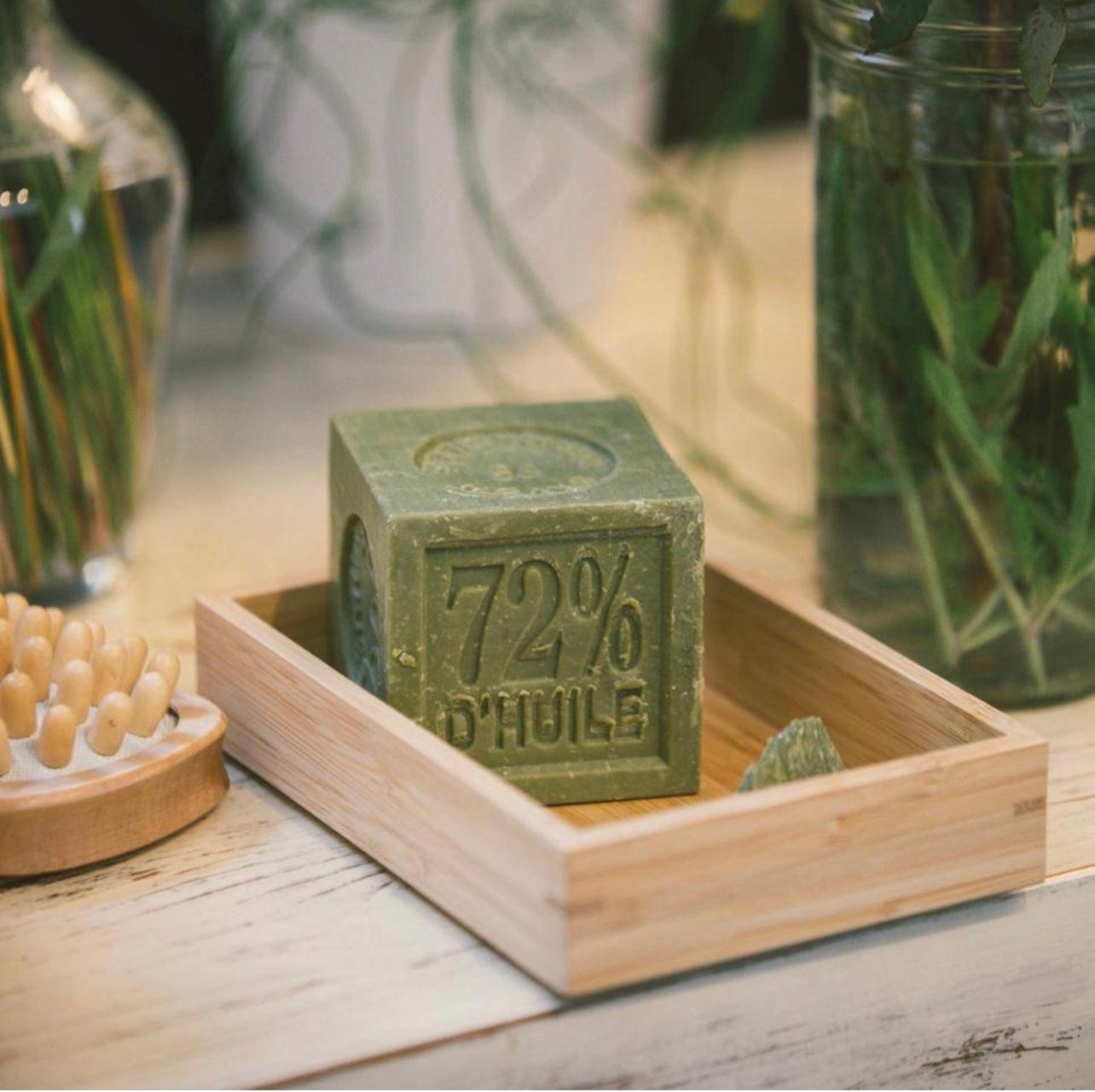 Cubo di sapone 72% all'olio d'oliva da 300 g 🍃biologico🍃 - LUXURY PARFUMES
