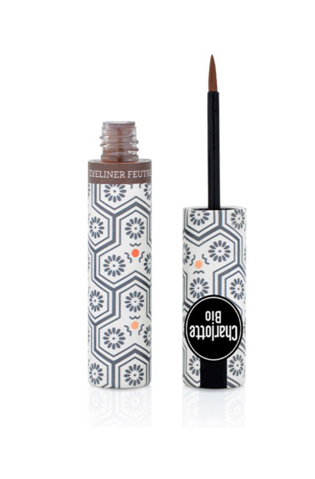 Eyeliner Marrone • pennello in feltro Bruno CHARLOTTE BIO🍃 - LUXURY PARFUMES