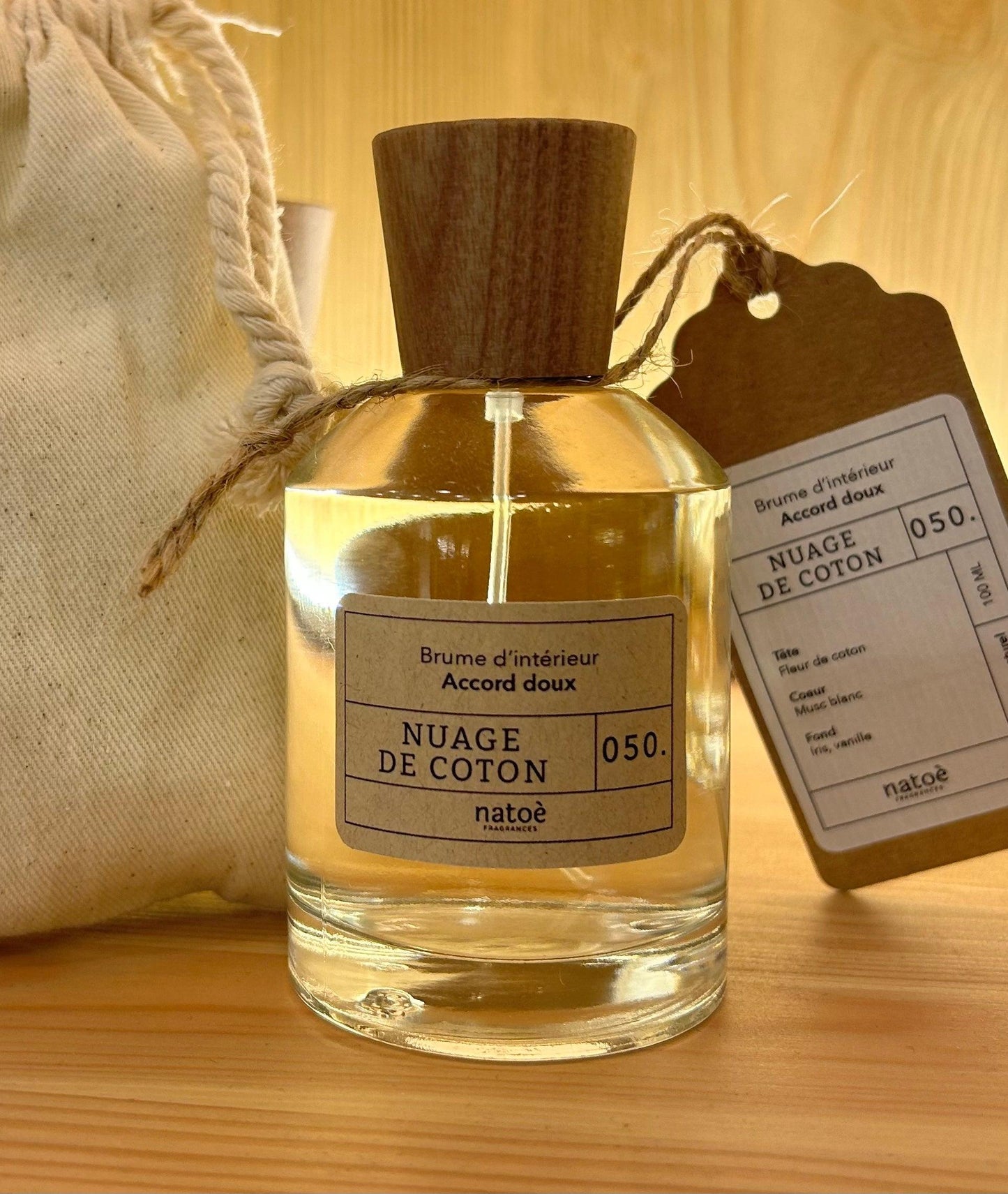 NUVOLA DI COTONE profumo per ambienti accordo Dolce - LUXURY PARFUMES