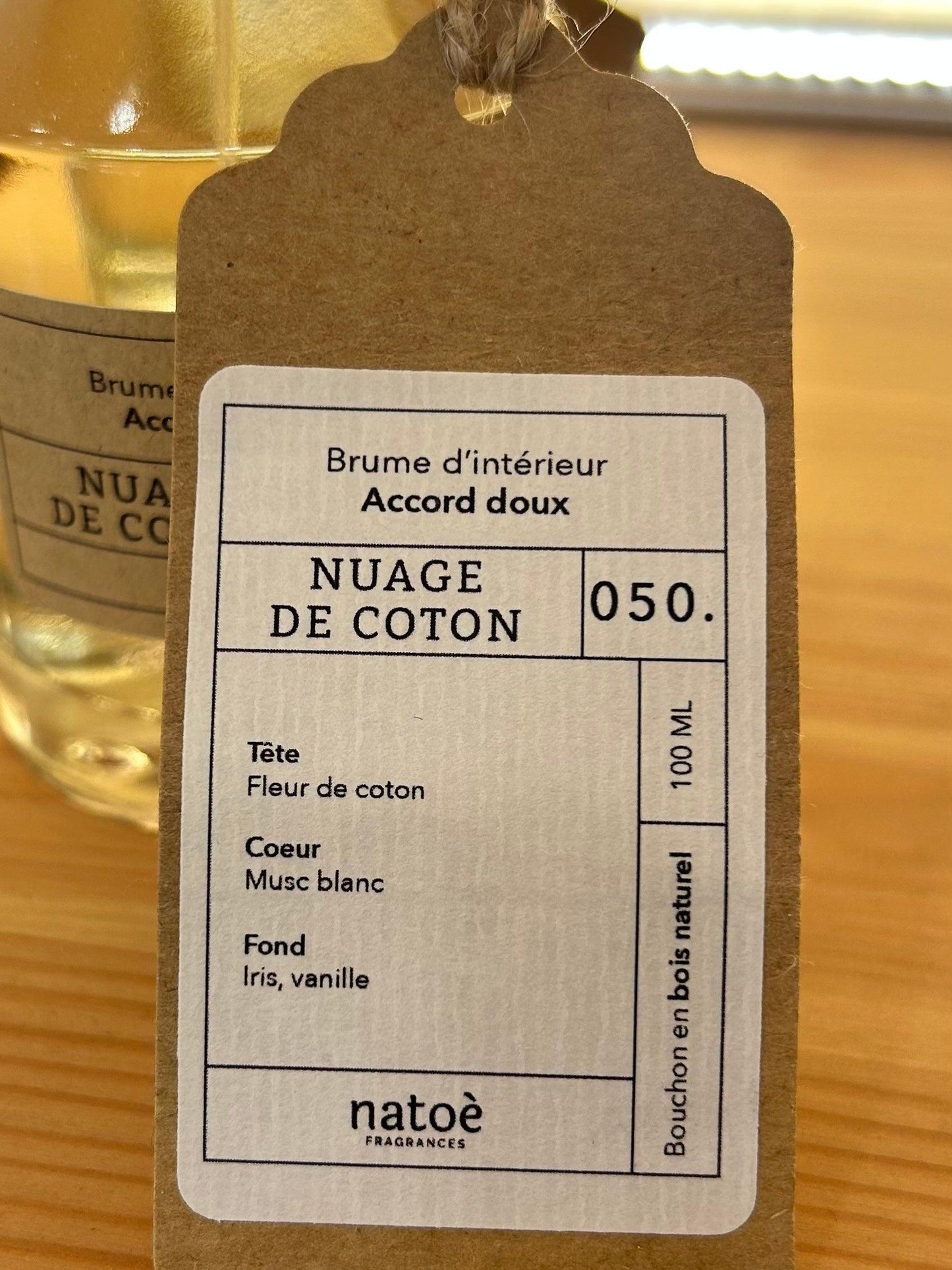NUVOLA DI COTONE profumo per ambienti accordo Dolce - LUXURY PARFUMES