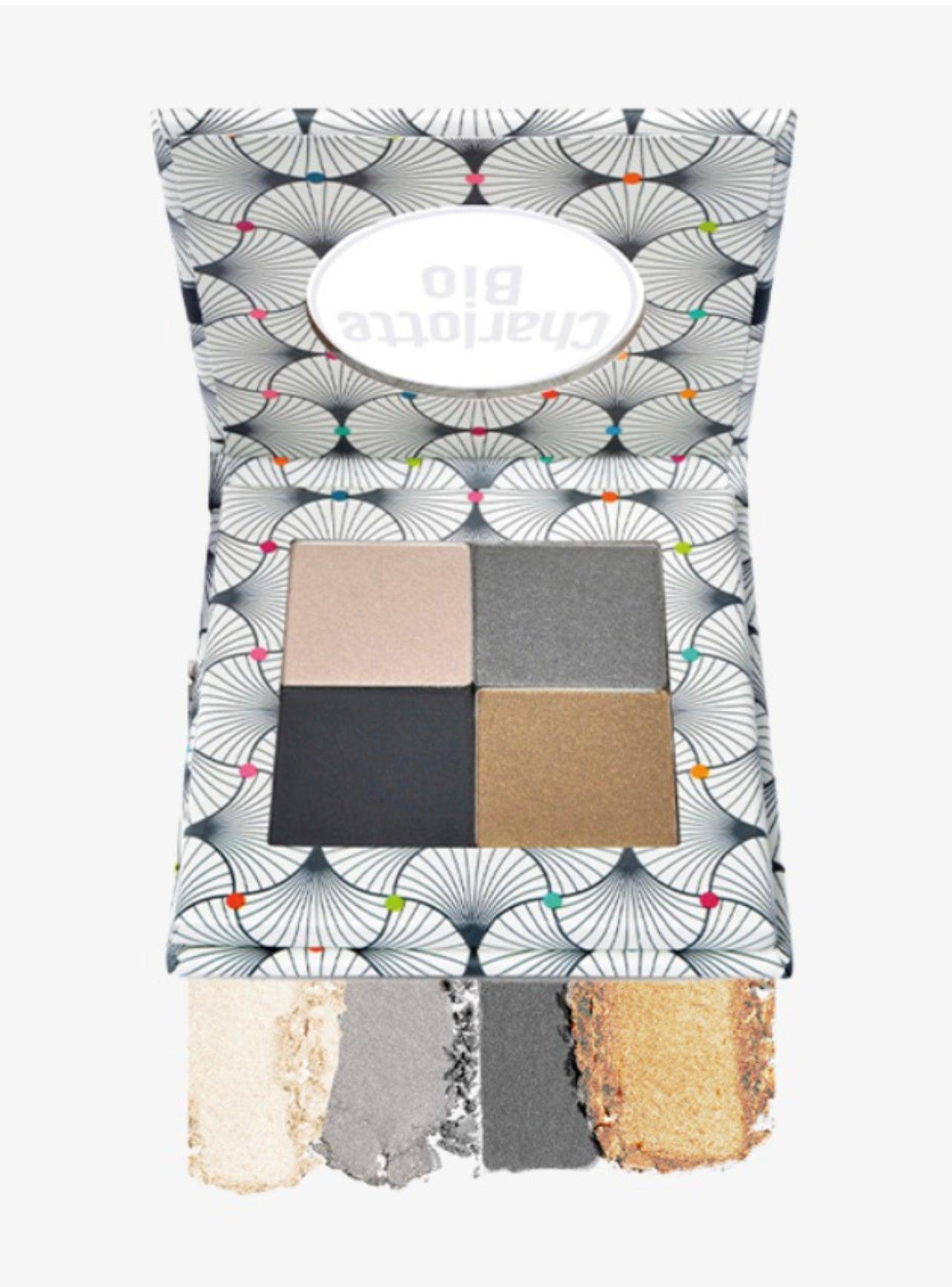 Palette de 4 ombretti BIO - Smokey Eyes - LUXURY PARFUMES