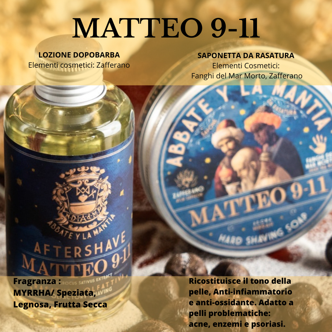 Saponetta da Rasatura Uomo / Made in Italy Matteo 9-11