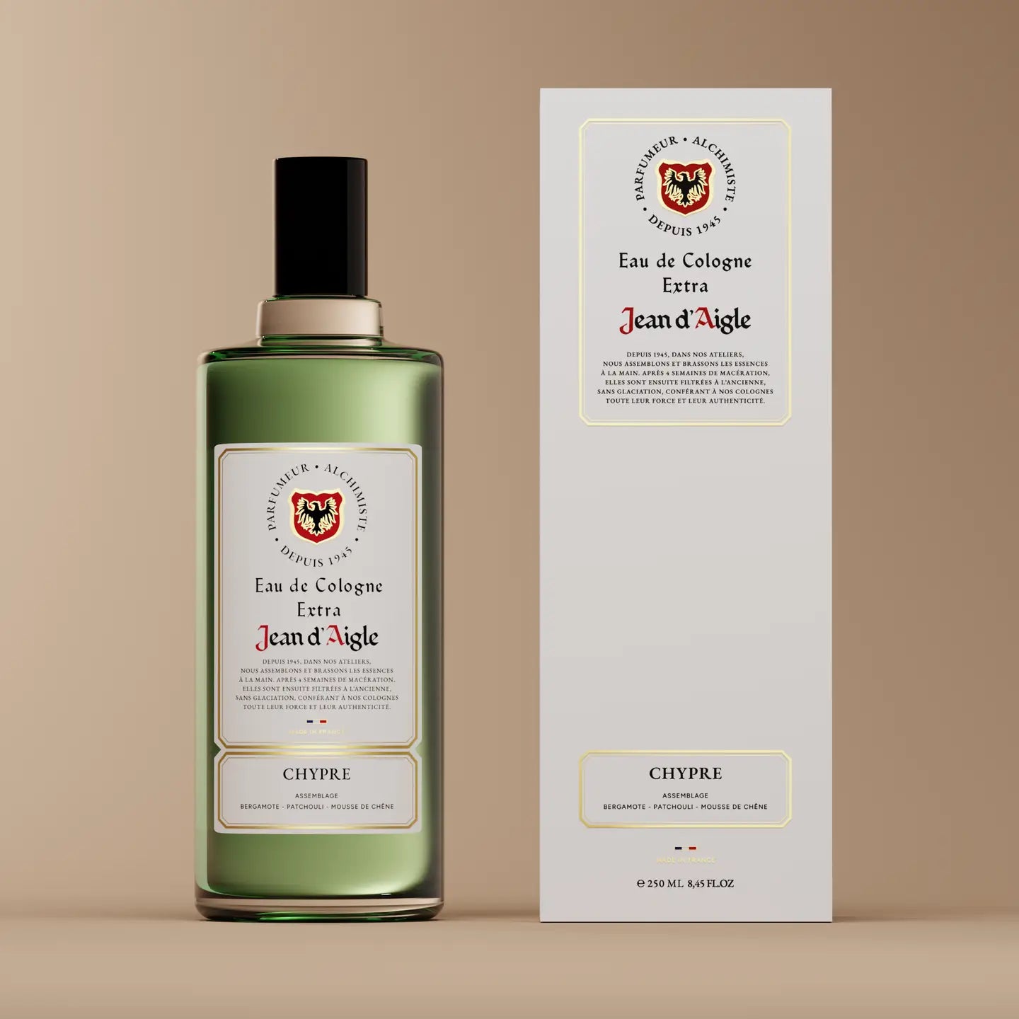 CHYPRE | Eau de Cologne Extra 250ml - Jean D'Aigle