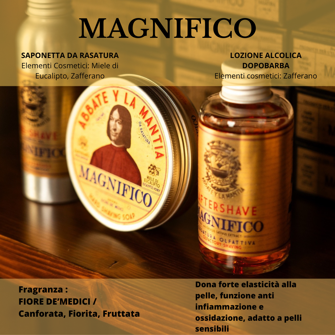 Saponetta da Rasatura Uomo / Made in Italy Magnifico
