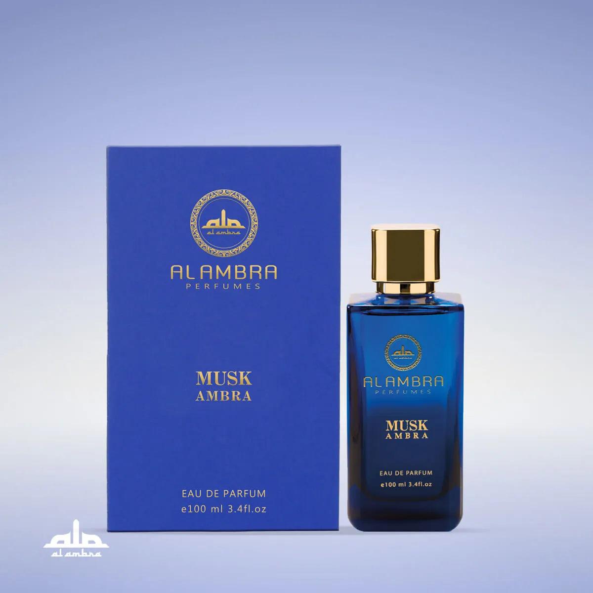 Musk Ambra " EAU DE PARFUM " - Al Ambra 100ML - LUXURY PARFUMES 