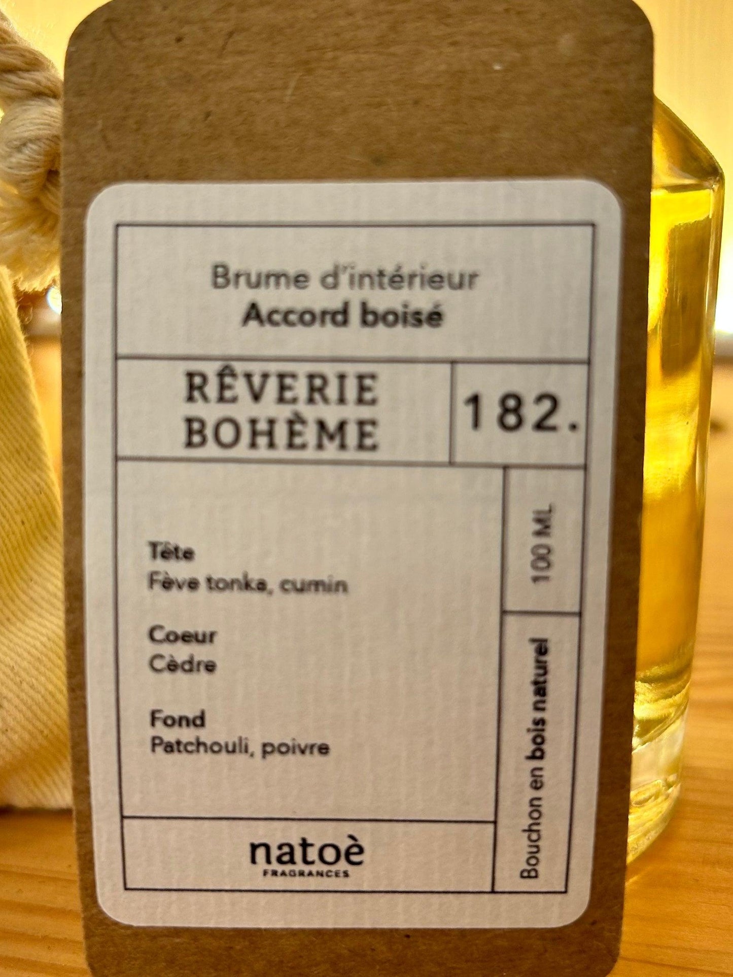 REVERIE BOHÈME • Profumo per ambiente accord BOISÉ - LUXURY PARFUMES 